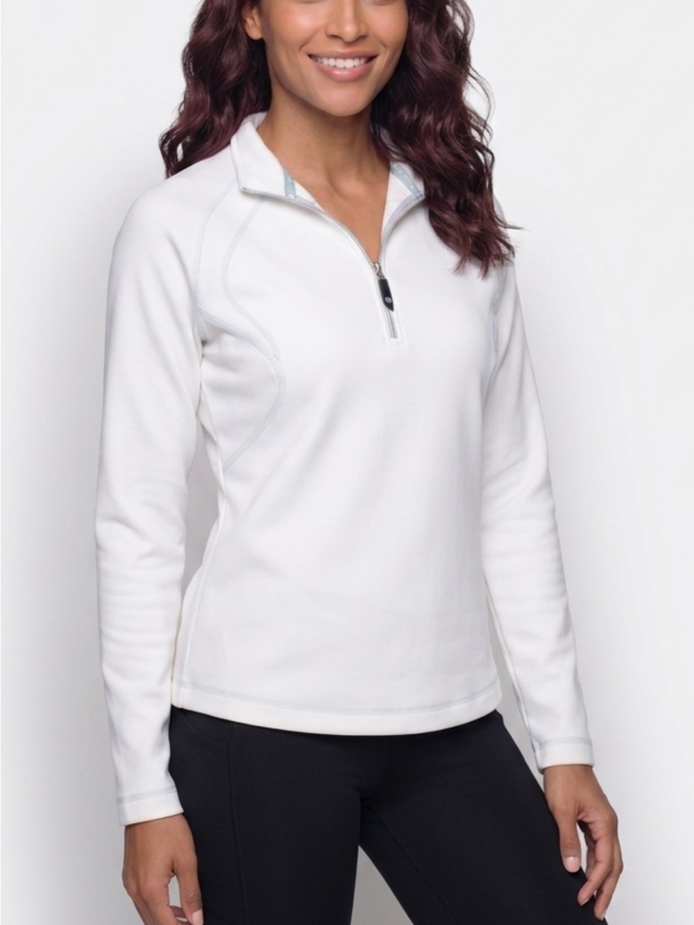 Sunice White Quarter-Zip Pullover